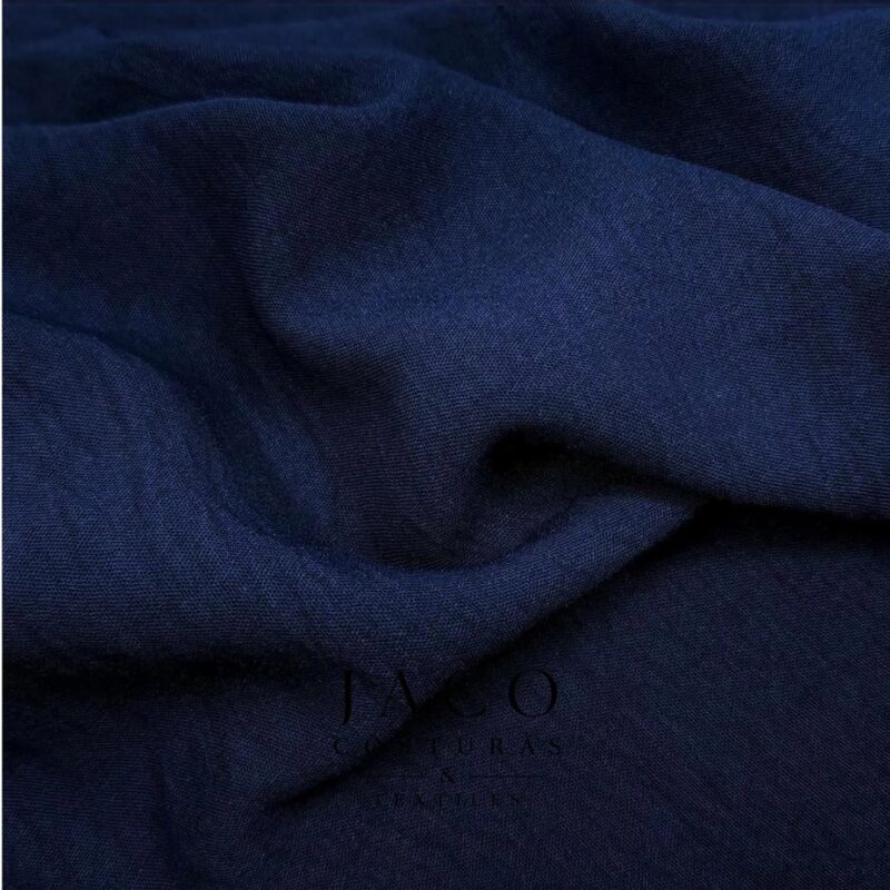 Crepe Cey Azul Marino