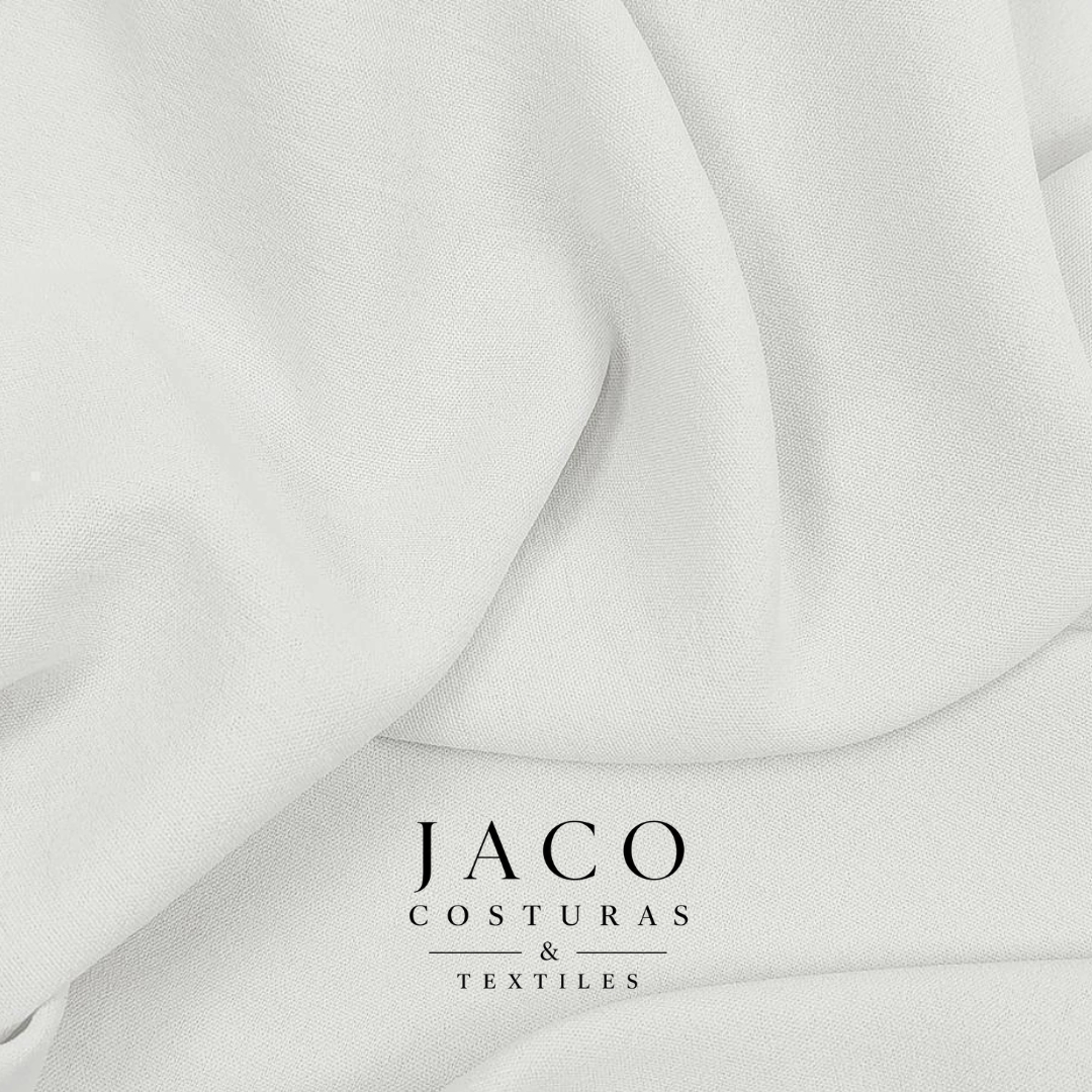 Crepe Cey off white blanco