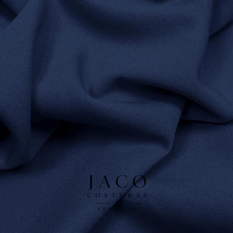 Crepe Pantalon Azul Marino