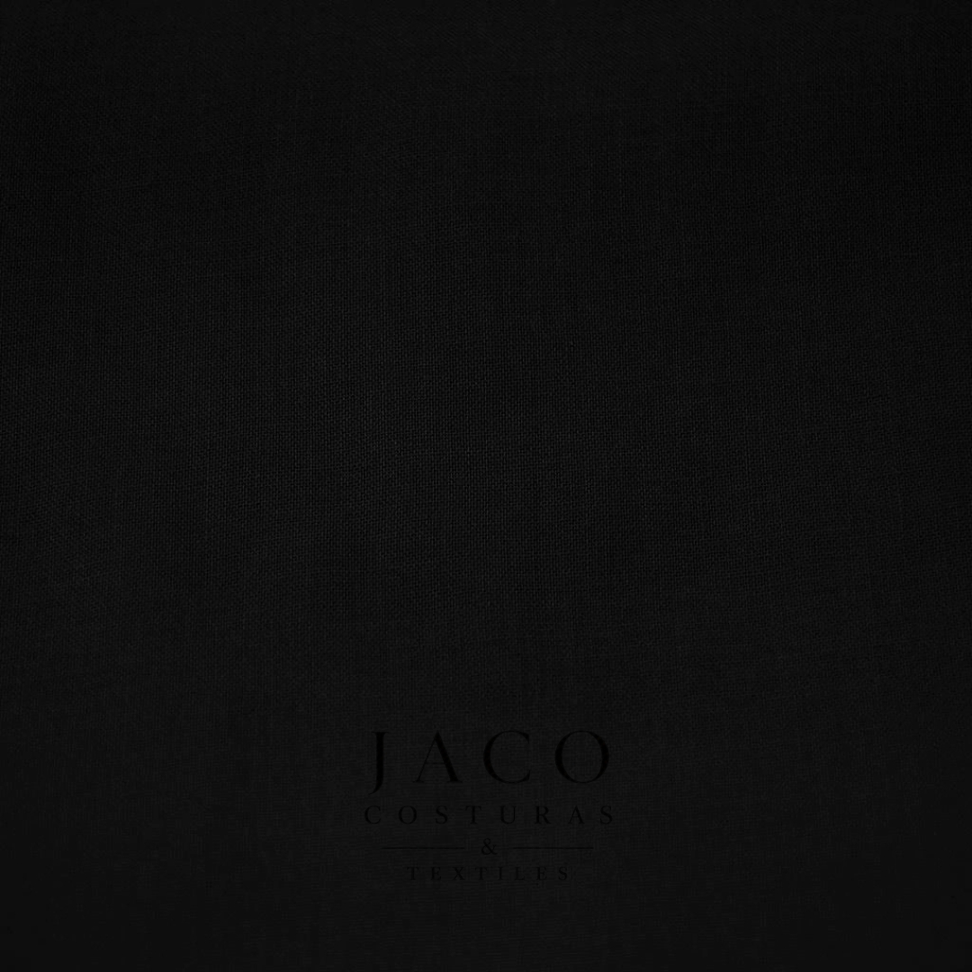 Fibrana Viscosa Lisa Negro - Imagen 2