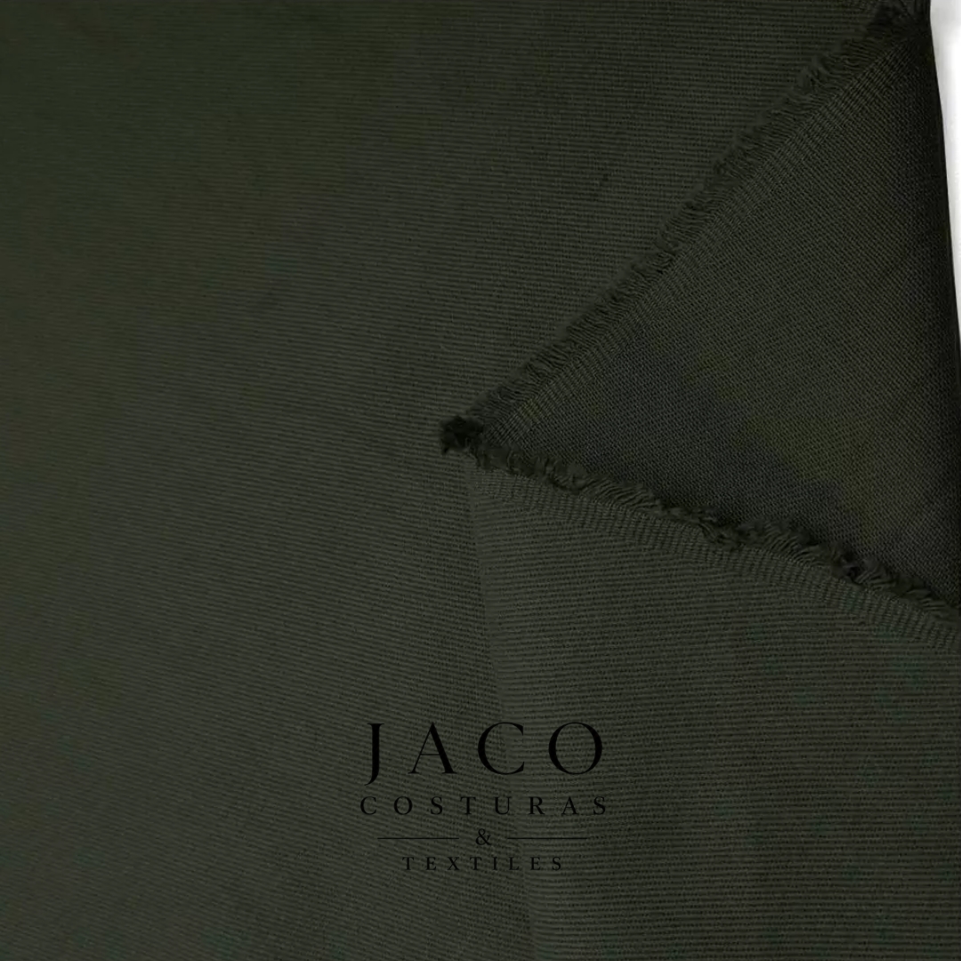 Gabardina 8 Oz Verde Militar - Imagen 2