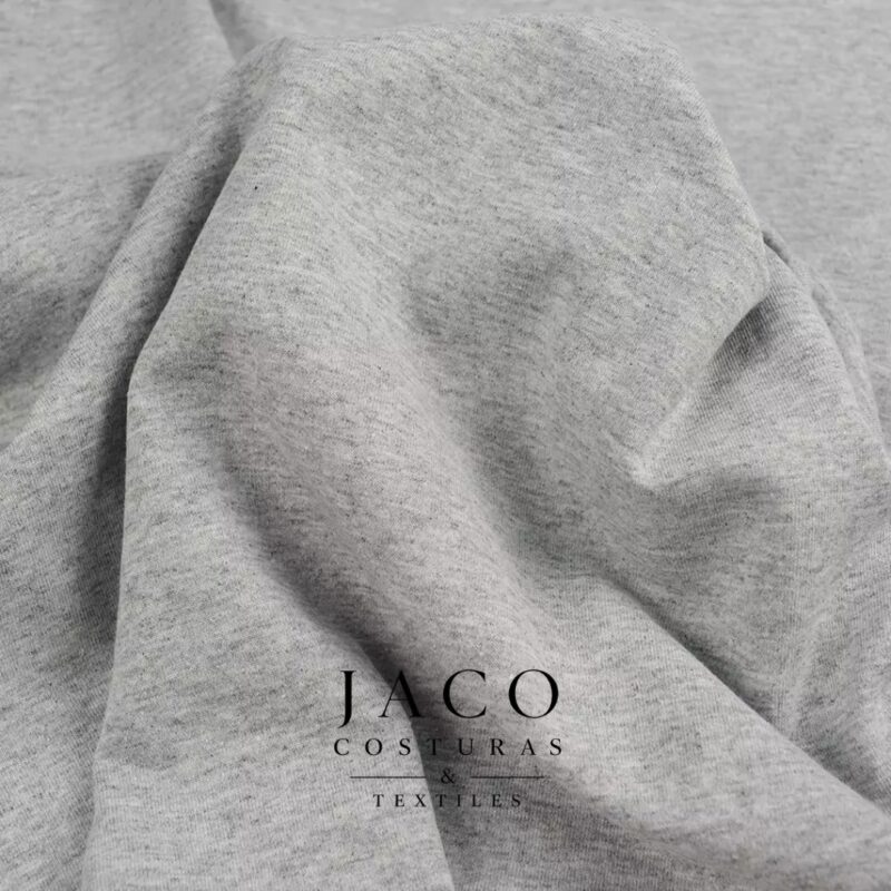 Jersey de Algodon 24/1 Gris Melange