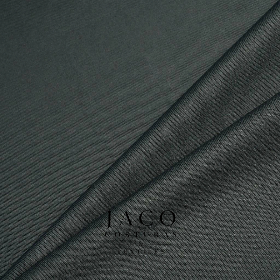 Jersey Set Liso Gris Oscuro