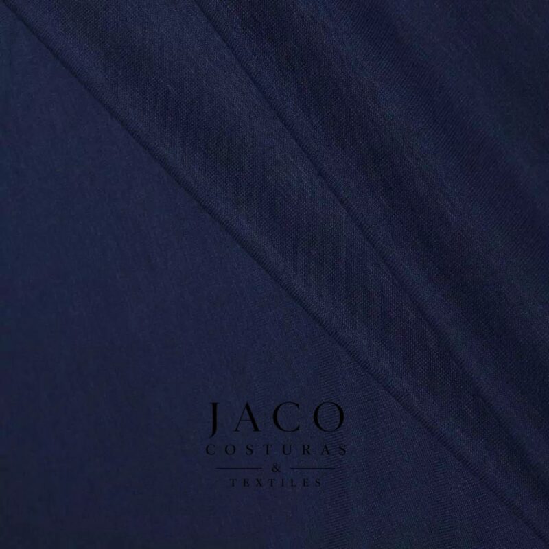 Modal Viscosa Liso Premium Azul Marino