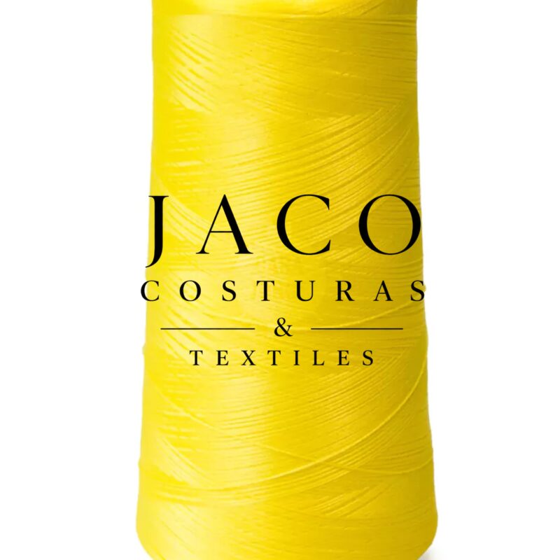 Cono Hilo De Poliéster Texturizado overlock 130 Gs amarillo limon