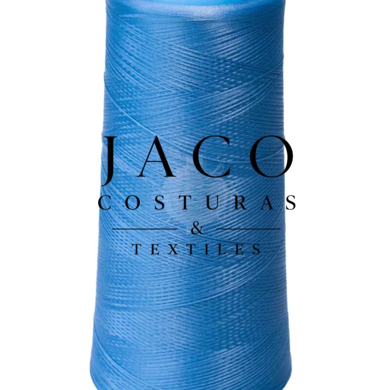 Cono Hilo De Poliéster Texturizado overlock 130 Gs azul