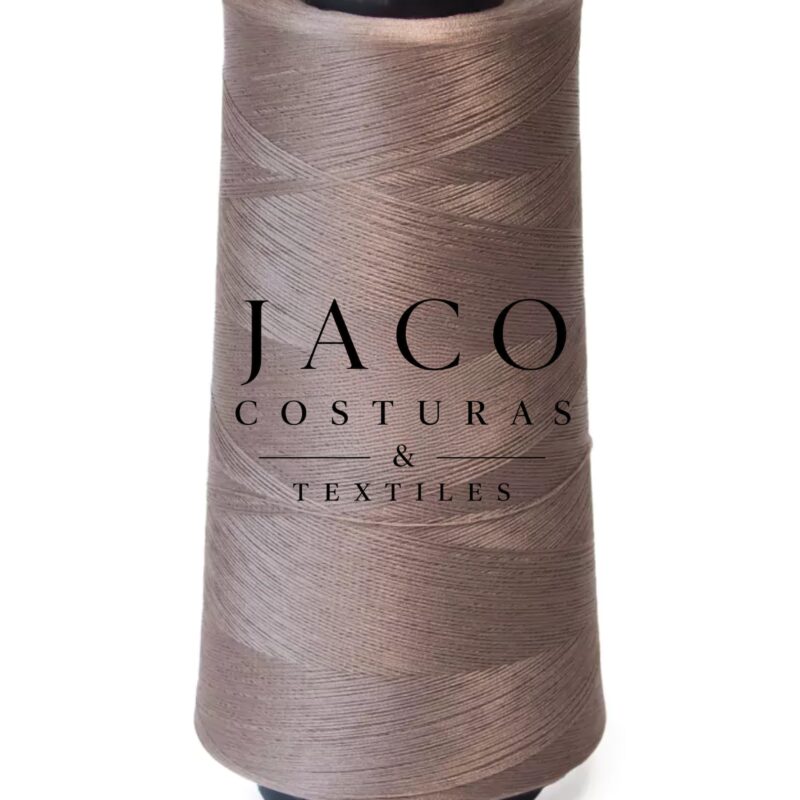 Cono Hilo De Poliéster Texturizado overlock 130 Gs marron