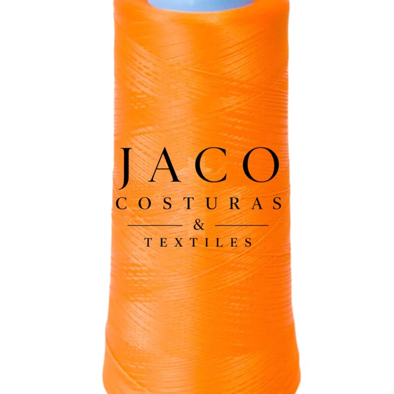 Cono Hilo De Poliéster Texturizado overlock 130 Gs naranja