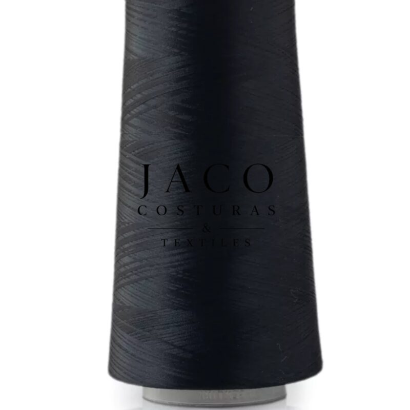 Cono Hilo De Poliéster Texturizado overlock 130 Gs negro