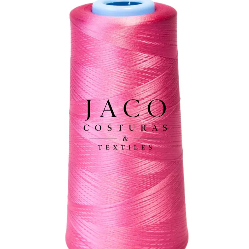 Cono Hilo De Poliéster Texturizado overlock 130 Gs rosa