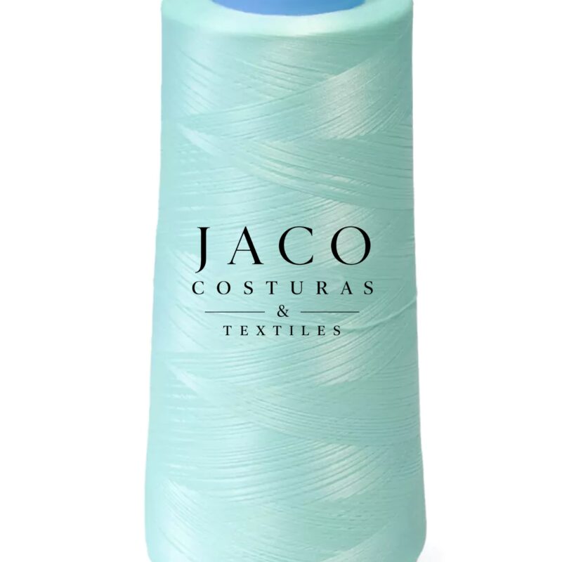Cono Hilo De Poliéster Texturizado overlock 130 Gs verde agua