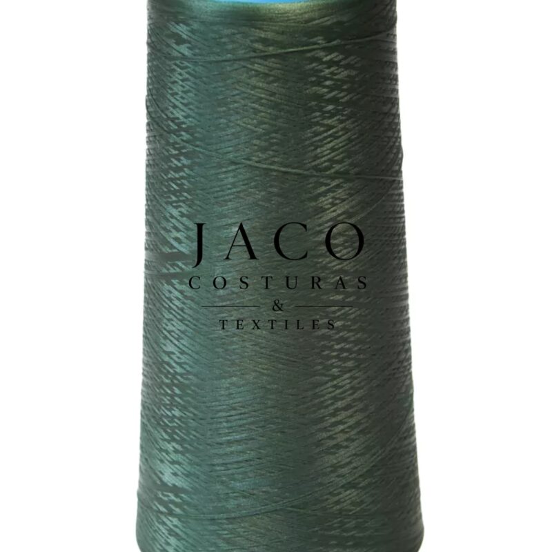 Cono Hilo De Poliéster Texturizado overlock 130 Gs verde oscuro