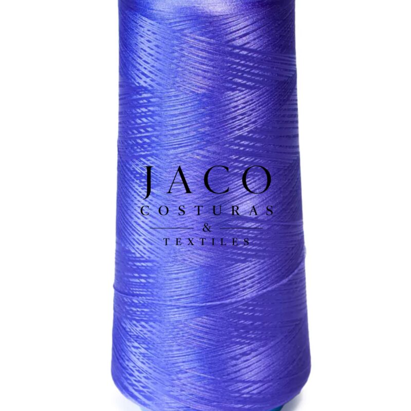 Cono Hilo De Poliéster Texturizado overlock 130 Gs violeta