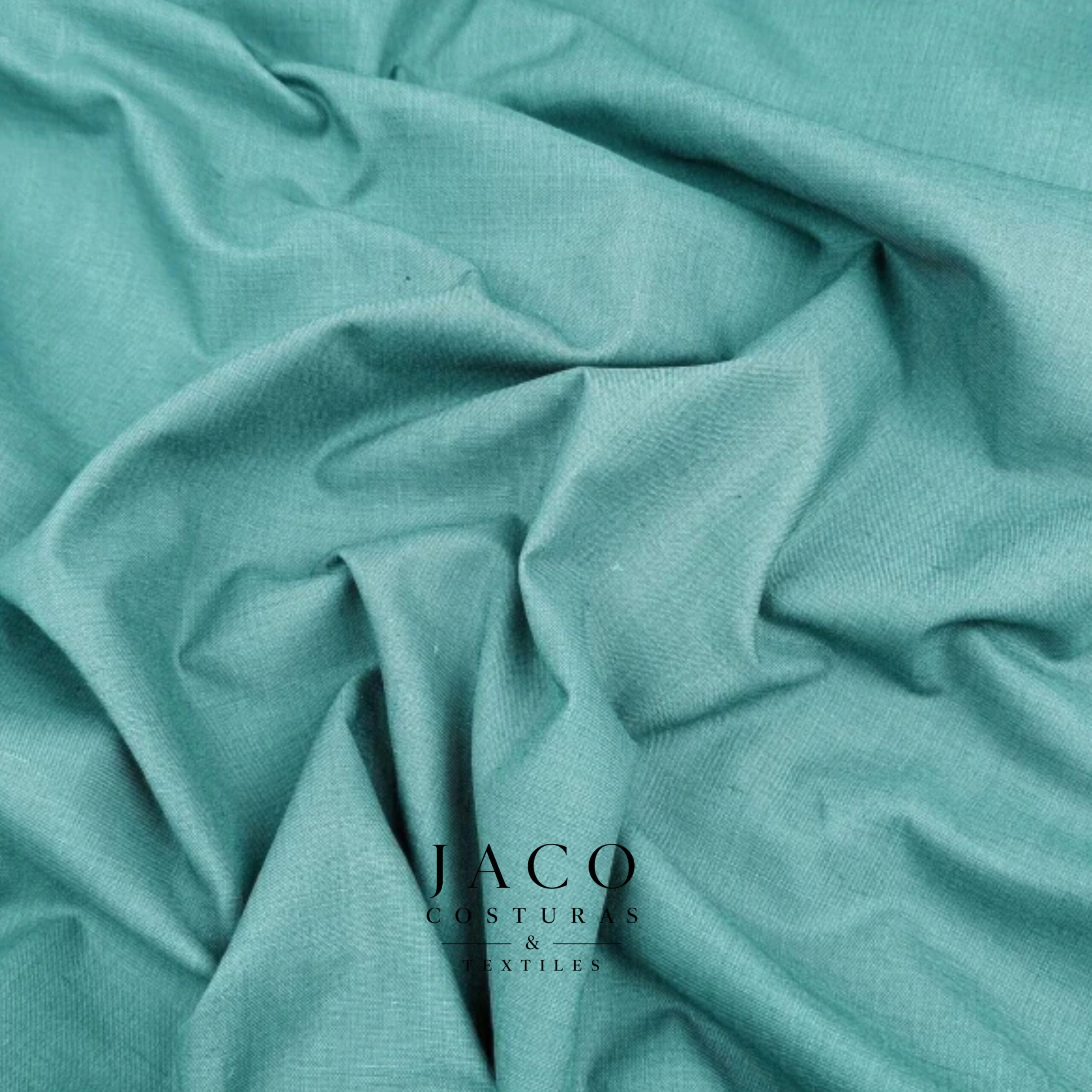 Percal Liso verde