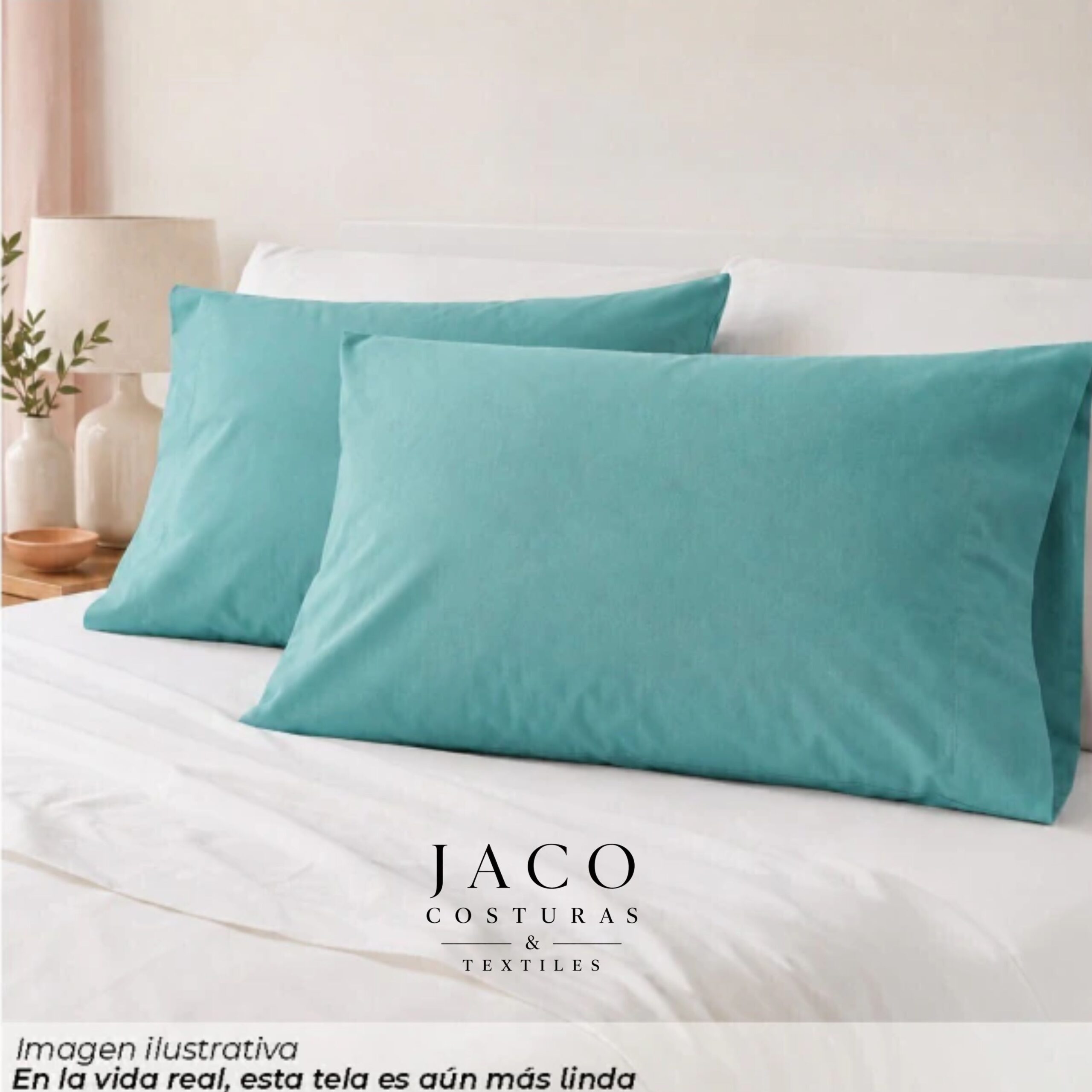 Percal Liso verde - Imagen 3