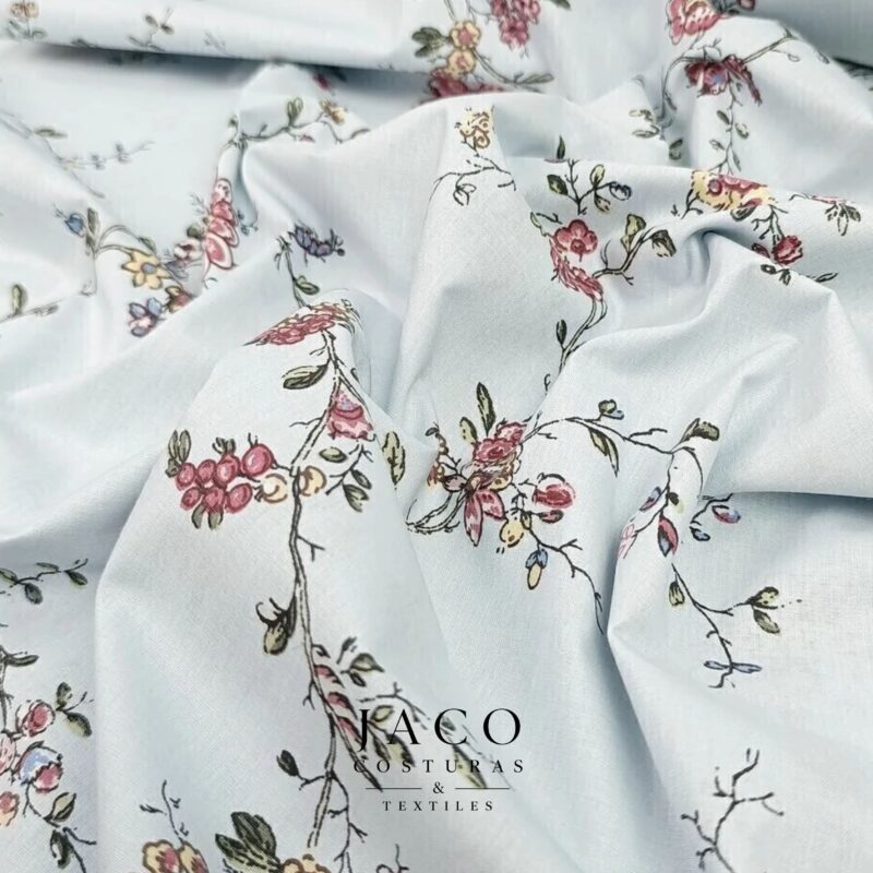 Ranforce Turco Celeste Enredadera Flor Bordo