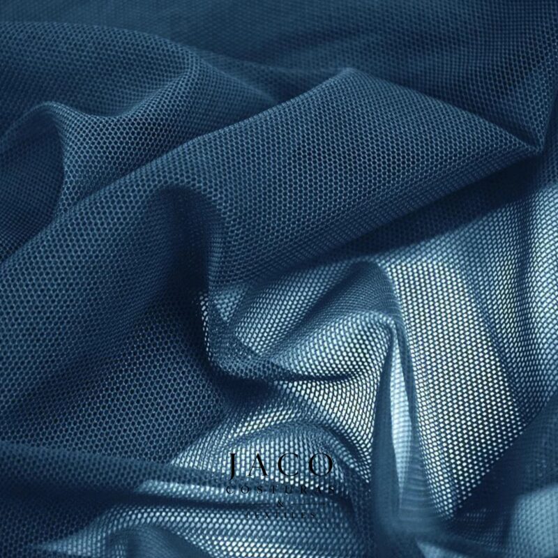 Tul Mesh Elastizado Azul