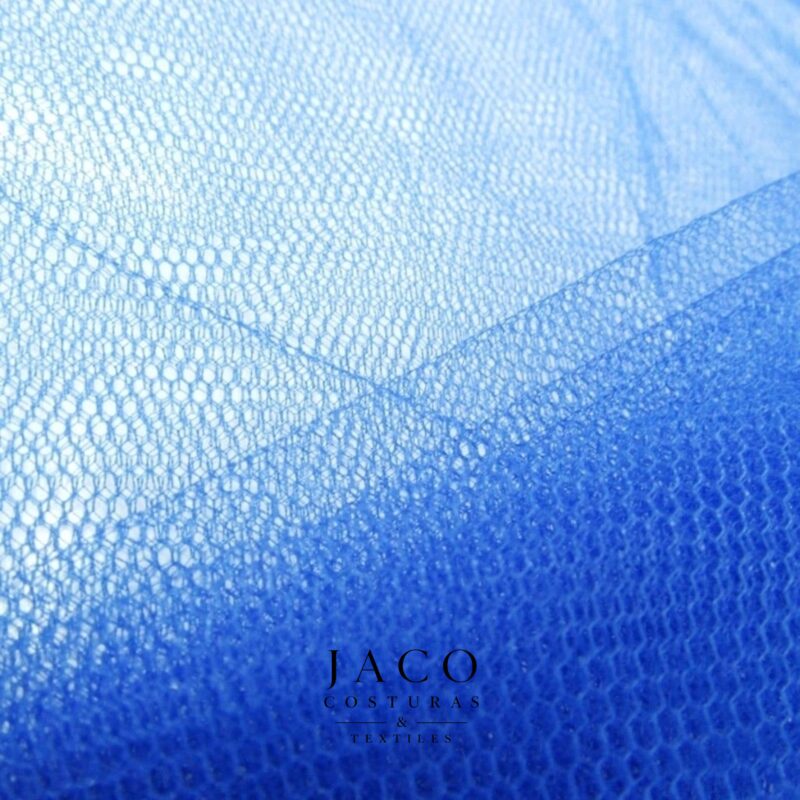 Tul Liso Azul Francia