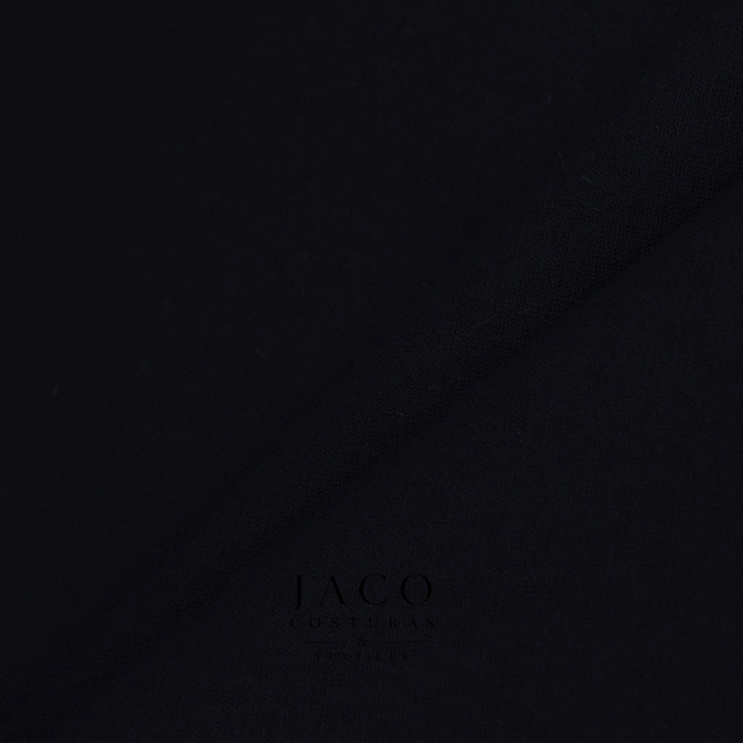 Percal Liso 144 Hilos Negro